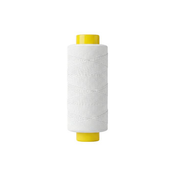 White thread spool sewing graphic