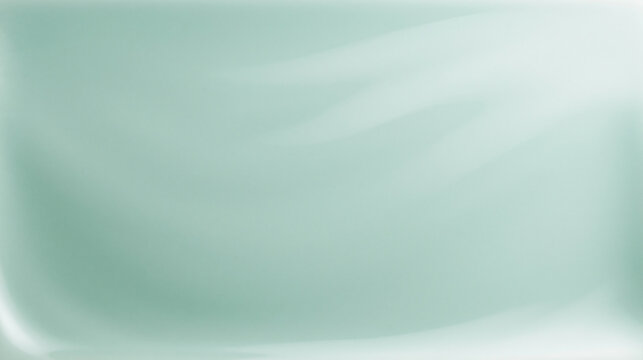 Abstract Mint Green Smooth Fluid Waves Background Texture