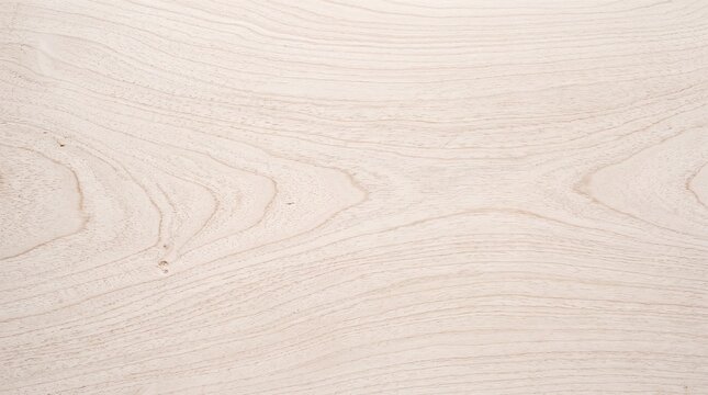 Natural Light Wood Surface Texture with Grain Pattern