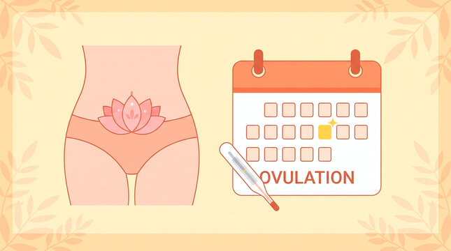 Tracking ovulation with a calendar and thermometer for fertility awareness