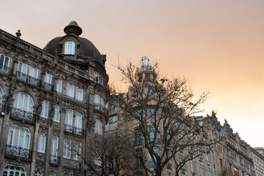 Porto, North Region, Portugal - May 8, 2025 : town hall of the city of Porto