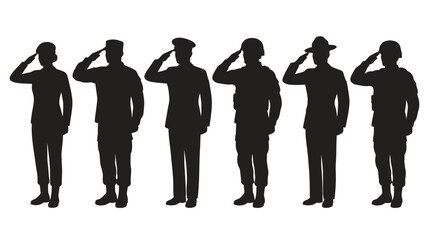 Obraz premium Honoring our nation's heroes a day to remember and appreciate the sacrifices of all veterans everywhere