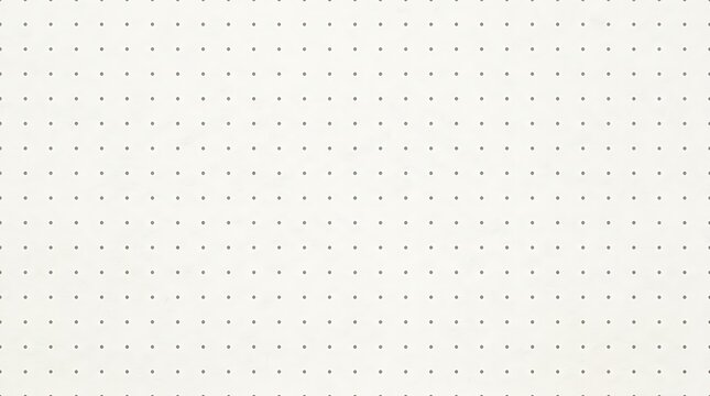 Seamless dotted pattern background on white paper