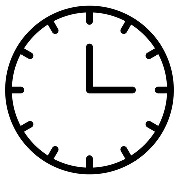 vector clock icon