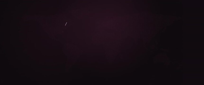 Cinematic widescreen magenta comet arc anamorphic seamless loop