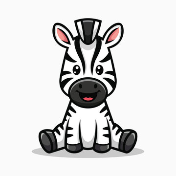 Cartoon Zebra