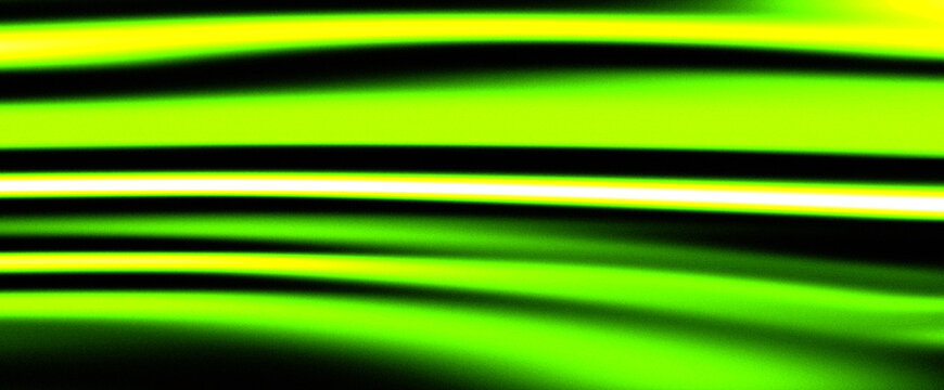 Energetic bright green and yellow striped gradient background with fine noise and blurred lines