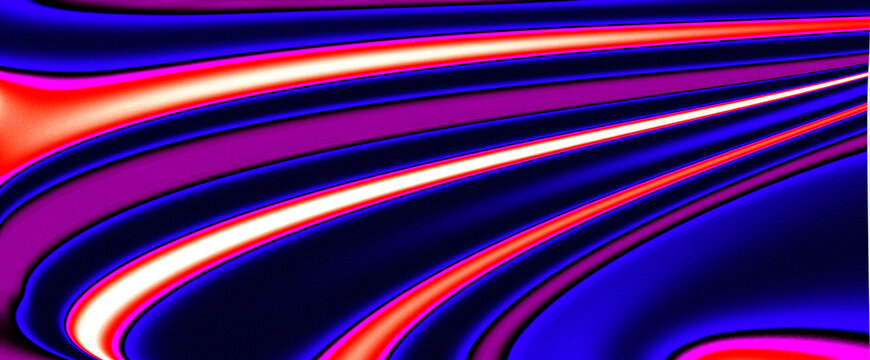 Elegant flowing blue and indigo abstract backdrop with grainy noise and soft blurred depth. Useful for tech focused presentations, consulting website headers, abstract blog covers