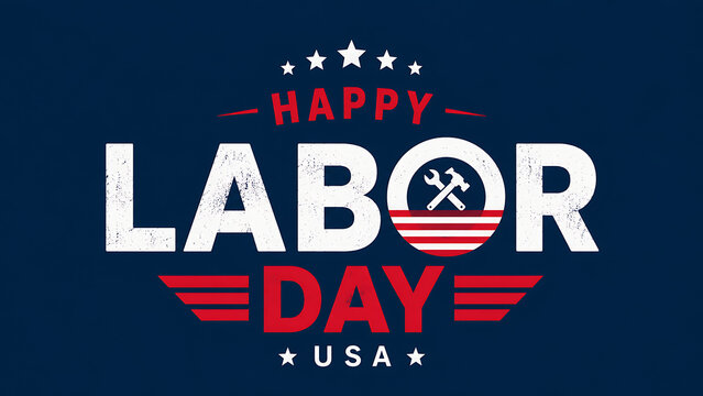Happy labor day celebration vector illustration Labor Day, Happy Labor Day, American Labor Day, Labor Day USA