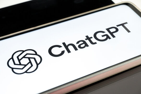 Chatgpt artificial intelligence platform logo concept