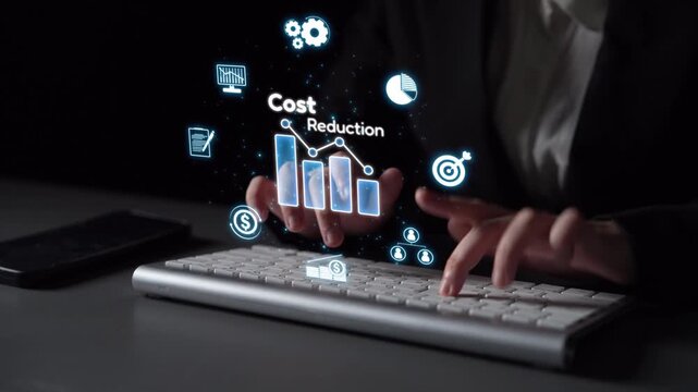 Cost reduction and cost saving through digital transformation, business cost optimization, operational cost reduction, financial savings, and resource efficiency strategies for business success. Muxer