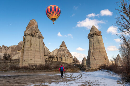 Hot Air Balloon flights in Cappadocia Region of Turkey