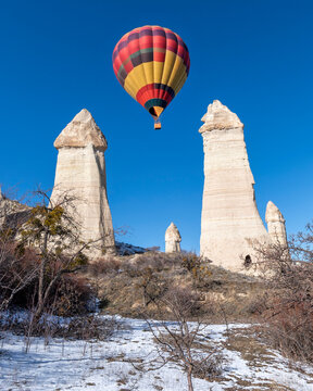 Hot Air Balloon flights in Cappadocia Region of Turkey
