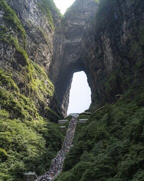 Himmelstor, Berg Tianmen, China