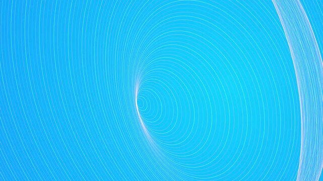 Abstract blue moire pattern with concentric circular lines creating a hypnotic optical illusion