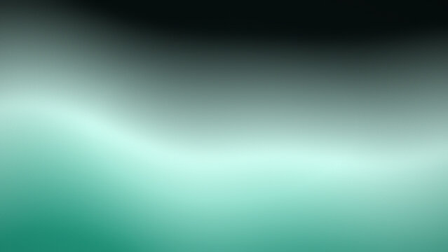 Abstract Teal Green Gradient Background Smooth Soft Blur Minimalist Design Element Modern Style Concept Art Digital Texture