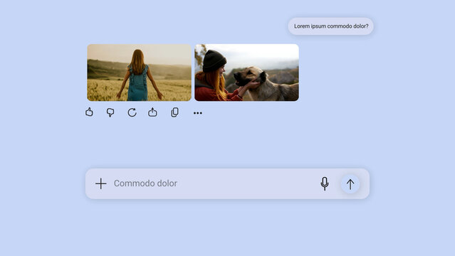 AI Chat Animation 01