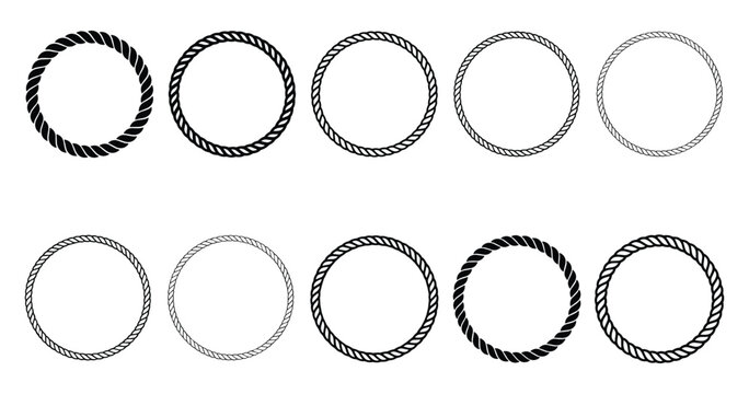 Circular Rope Borders Collection
