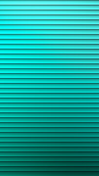 Teal striped gradient background with vivid horizontal line bold pattern and smooth vertical blend texture design