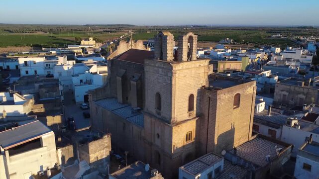CHIESA MADRE DI SAN GIOVANNI BATTISTA DALL ALTO, DETTAGLIO DELLA PARROCCHIALE DI AVETRANA