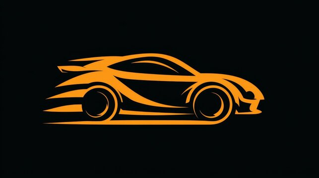 Vector logo design suitable for automotive brands, car tuning, motorsport, racing teams, garages, auto parts, performance vehicles, and speed-related businesses.