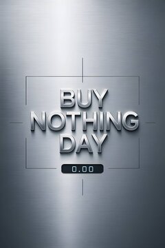 uy Nothing Day Vector Typography Posters