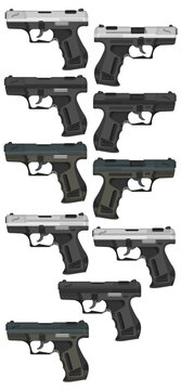 Modern Automatic German Pistols