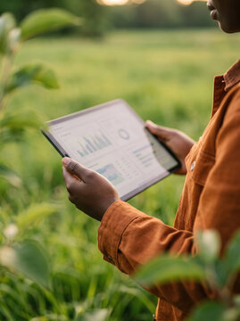 Smart Grid Data on Tablet in the Field