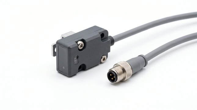 Photoelectric Sensor with M12 Connector for Factory Automation