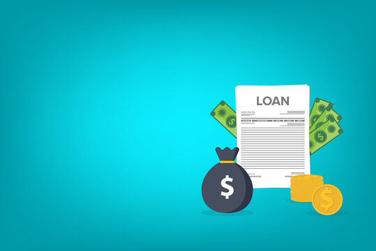 Loan Payment and Financial Repayment Illustration