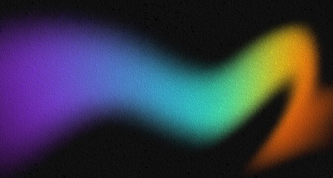 Abstract Colorful Gradient Wave Background with Neon Glow