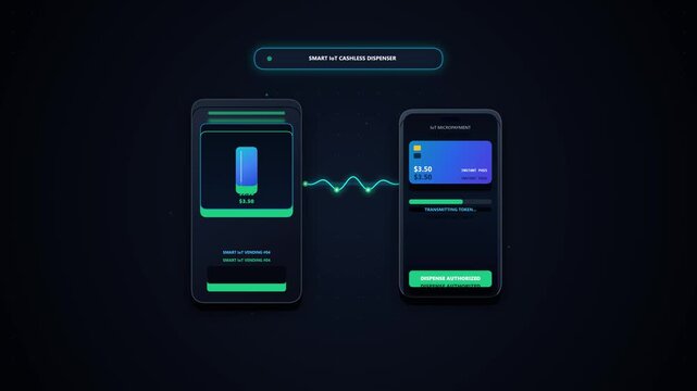 Cashless Mobile Micropayment and Smart Vending Interface Concept