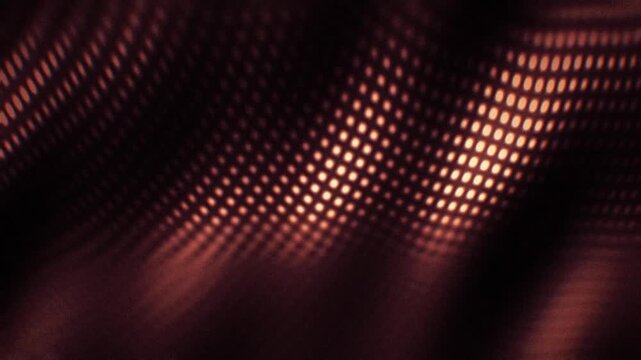 Seamless loop animation: dark red and crimson smoke waves with silky interference and a moody grainy feel, suited to motion background, titles, VJ set, and screensaver.