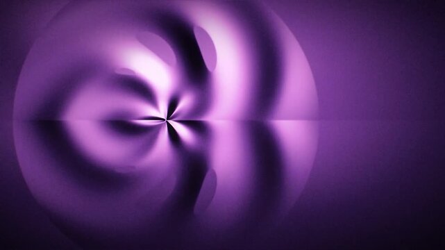 Violet purple flowing smoke waves with radial mandala relief create a dark cinematic grain mood for seamless loop motion background, titles, VJ set, and screensaver.