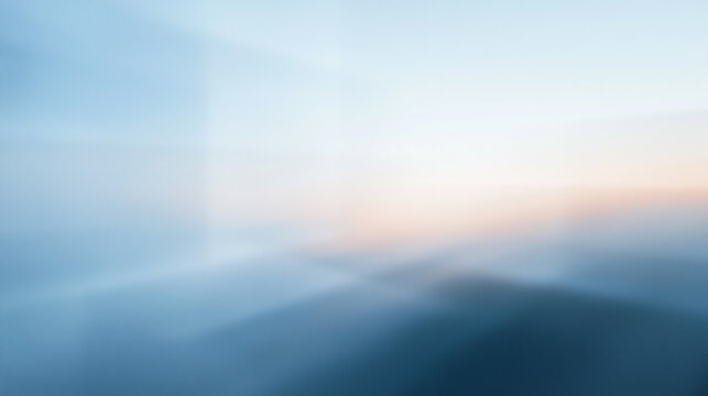 Abstract Motion Blur Gradient Background in Blue and White