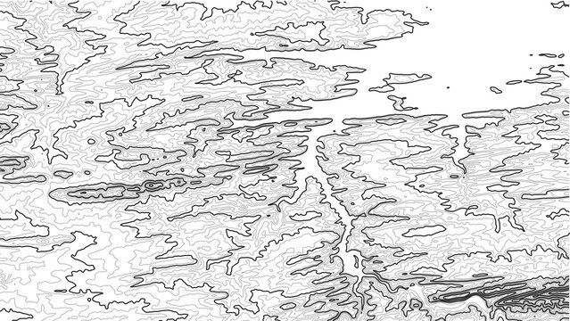 Bradley Gap Topographic Map White Background Minimalist Contour Lines 4K Arkansas
