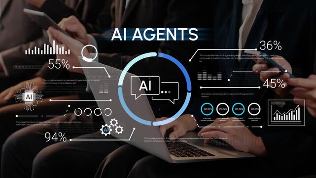 Visual Representation of AI Agents Interaction with Data Metrics and Analytics on Digital Devices in a Modern Workspace Environment. Entropy.