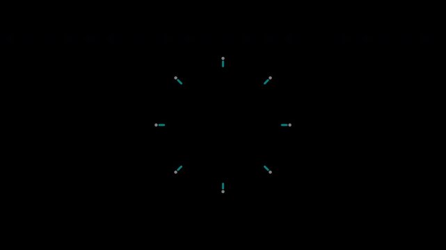 Teal firework bursting symmetrically in a dark void with vibrant glow for event marketing
