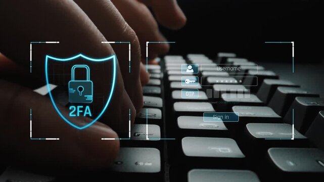 Two-factor authentication strengthens login system security. Adds protection, two-factor authentication increases privacy, and two-factor authentication prevents access breaches. Marrow