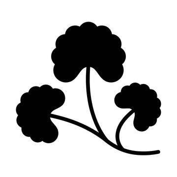 gotu kola glyph icon
