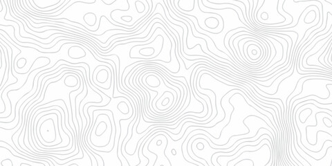 Obraz premium Minimal area topography spiral line white background. landscape black line wireframe location diagram world map texture design. 