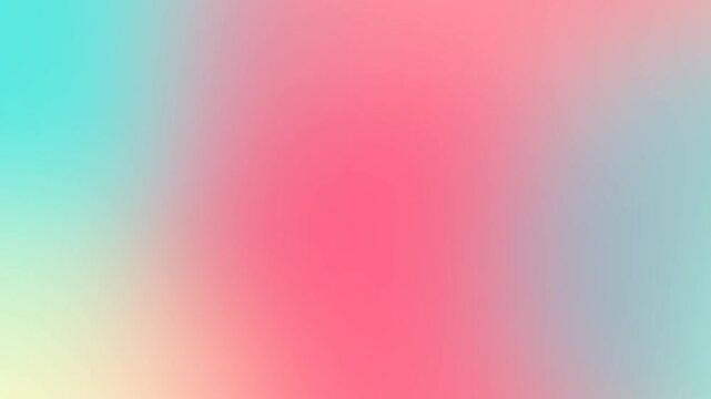 Soft gradient background with pastel pink and blue colors.