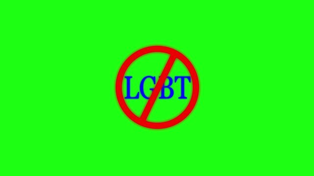 No L g b t Prohibited sign of L g b t  Adult Contents Warning Sign with Mobile Phone Vector, 18 Plus Mature Contents Explicit contents Symbol No porn Shadow style icon. Motion Graphic