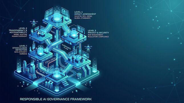 A Sophisticated Multi-Tiered Governance Framework Visualizing Structured Ethical Artificial Intelligence Development Systems