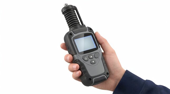 Handheld Electromagnetic Field Detector for Portable EMF Measurement