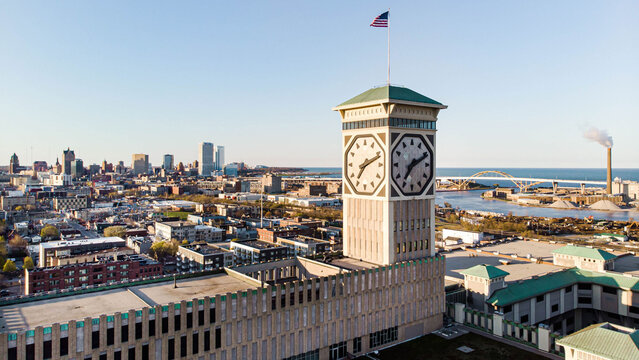 Allen Bradley Rockwell Clocktower Downtown Milwaukee