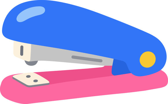 Blue Stapler Desk Accessory