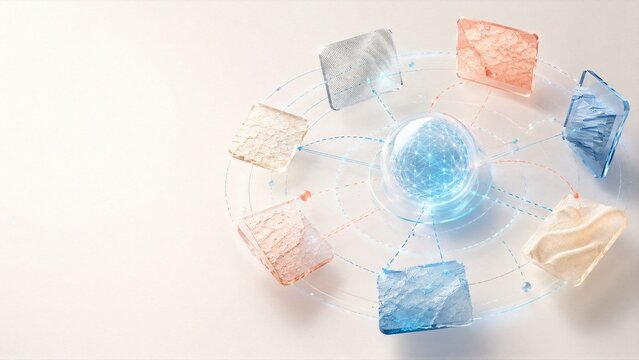 AIが史料の一致と矛盾を読み解く研究イメージ