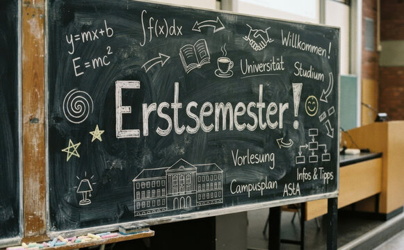 Ersti-Willkommenstafel an der Universit&auml;t: Konzept f&uuml;r Erstsemester, Studium und Studienbeginn