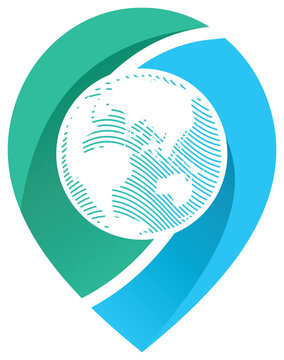 Map and world icon
